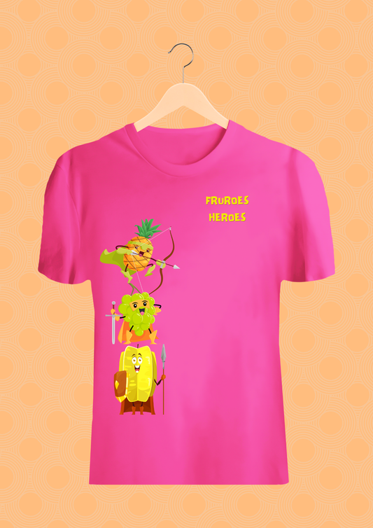 Women Pink Printed T-shirt