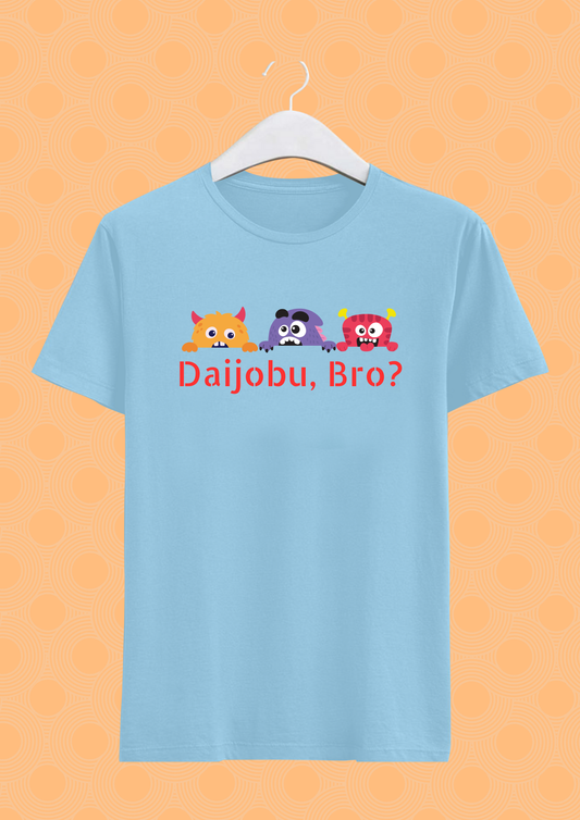 Women Light Blue Printed T-shirt