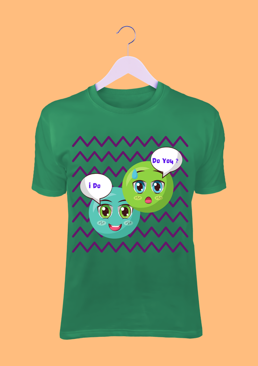 Women Green Printed T-shirt