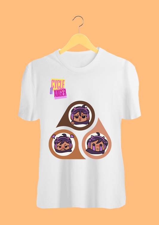 Women White 2 Printed T-shirt