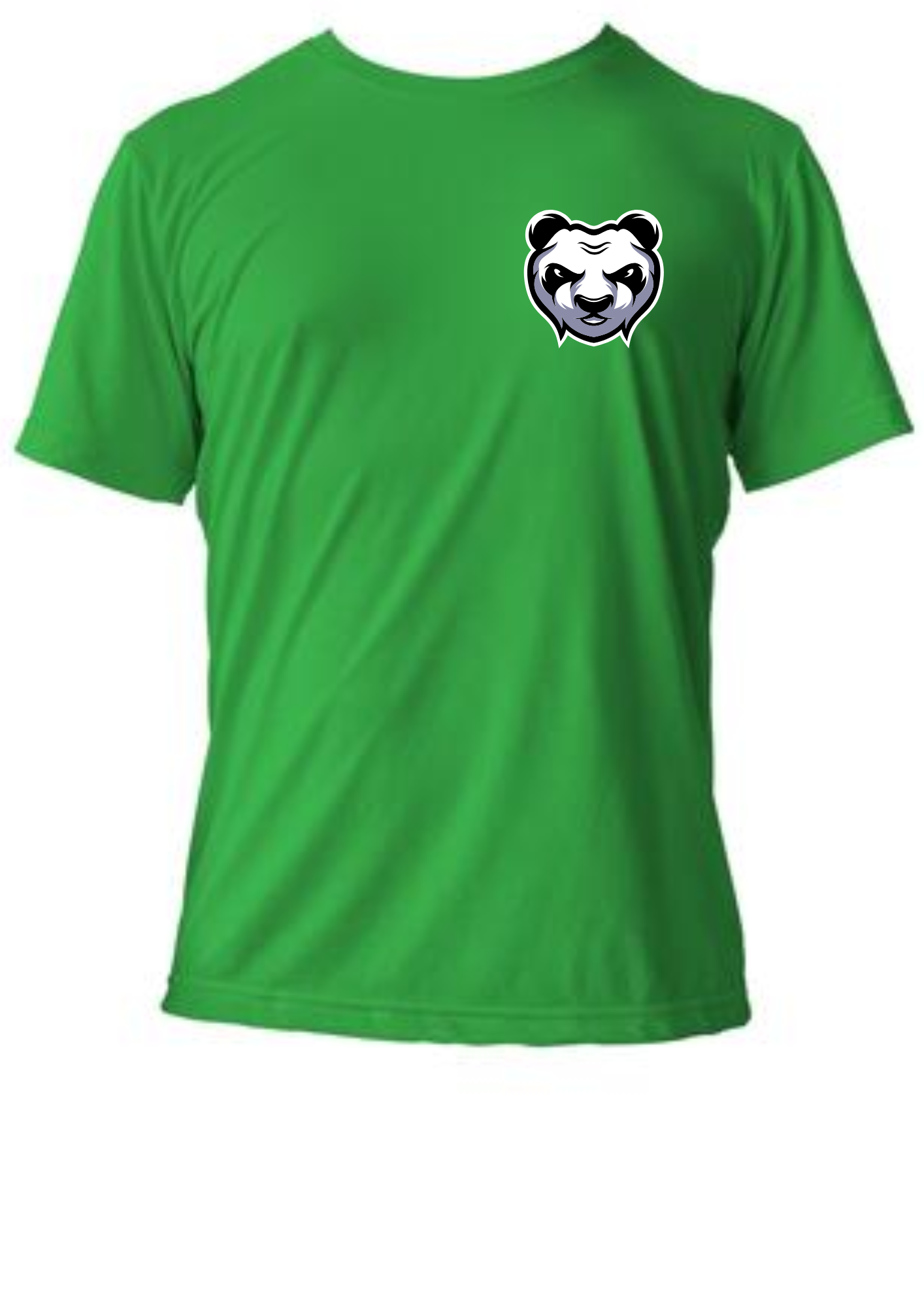 Men Front & Back Printed Green T-shirt